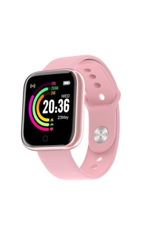 Montre connectée - Bluetooth 4.0 - Rose