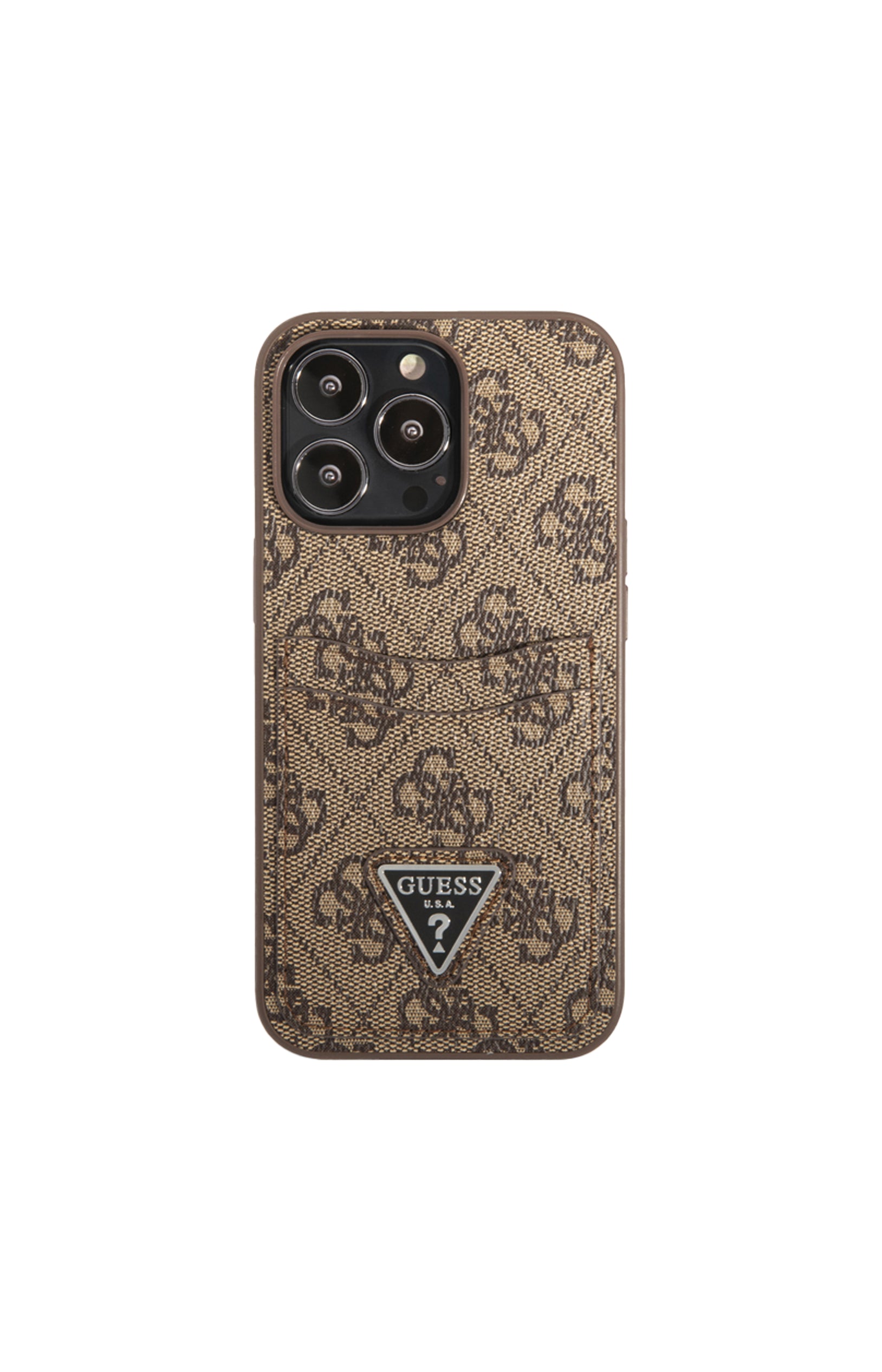 Coque de protection Guess - IPhone 14 Pro Max - Marron