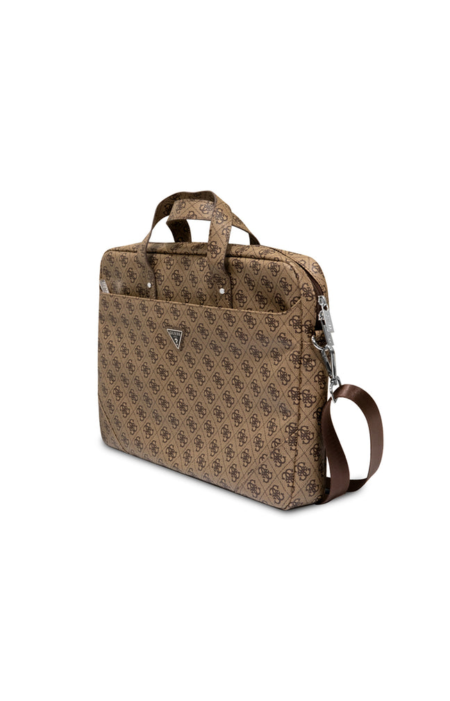 Sacoche pour ordinateur portable 16 - Hot Stamp - Marron