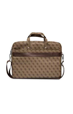 Sacoche pour ordinateur portable 16 - Hot Stamp - Marron