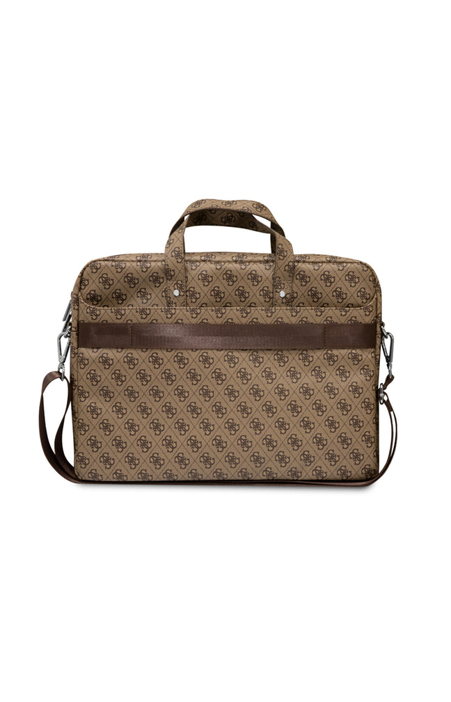 Sacoche pour ordinateur portable 16 - Hot Stamp - Marron