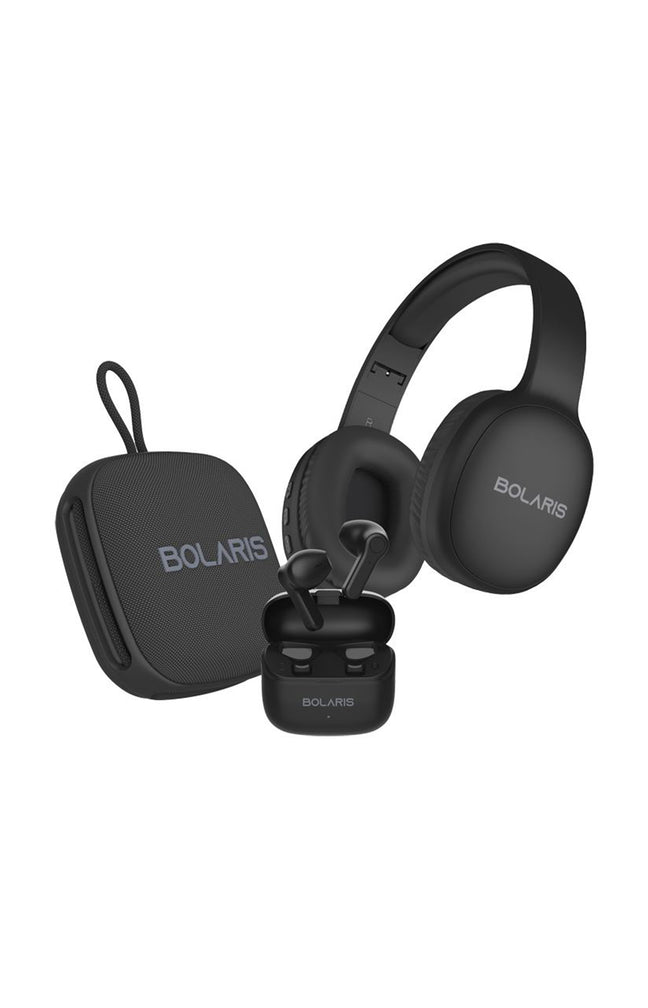 Pack audio 3-en-1 - Bluetooth 5.4 - Noir
