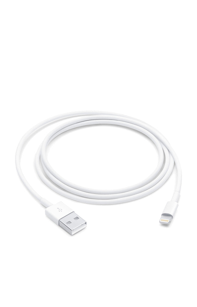 Câble de chargement USB & Lightning Apple - 1 m - Blanc