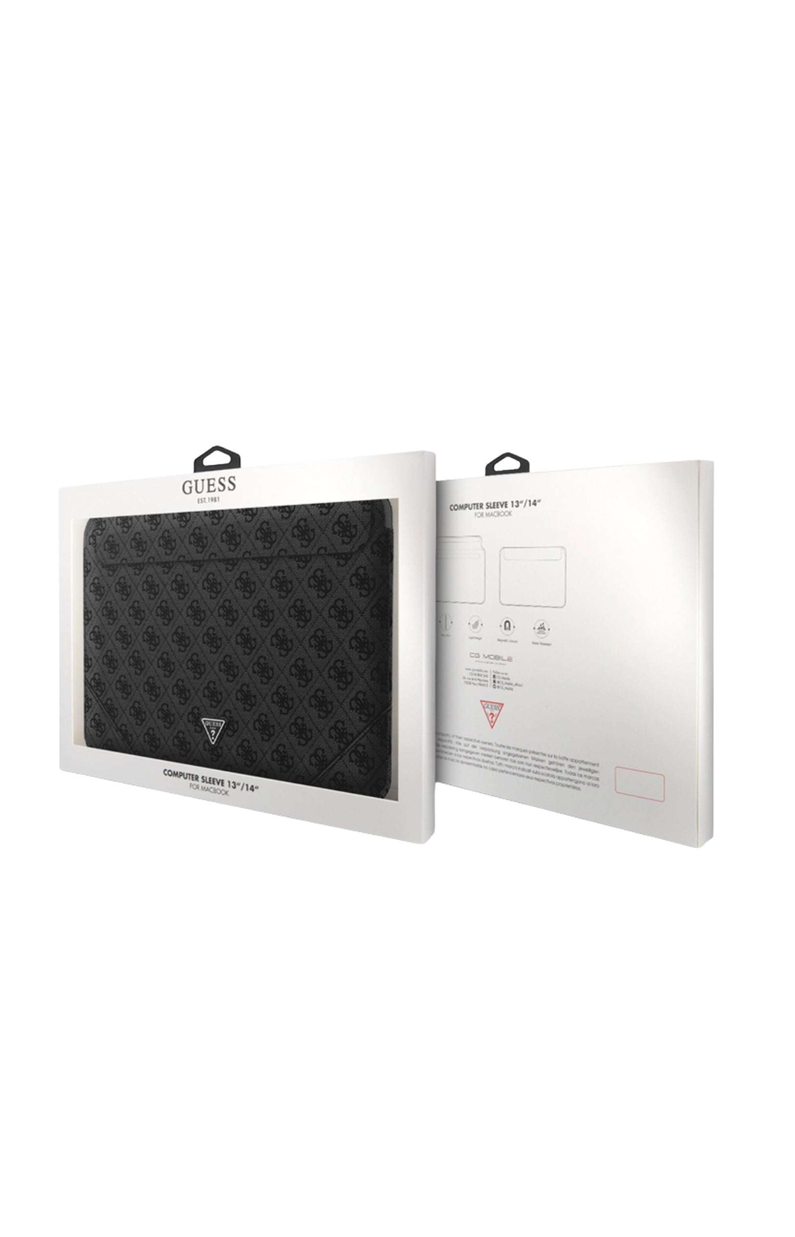Housse pour ordinateur - MacBook 13/14 pouces - Noire