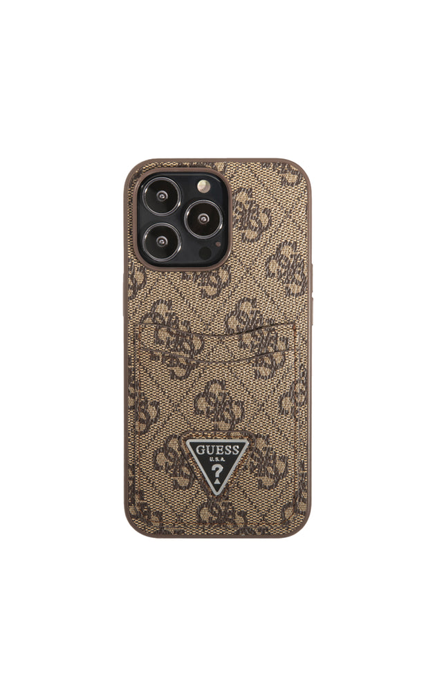 Coque de protection Guess - IPhone 14 Pro - Marron