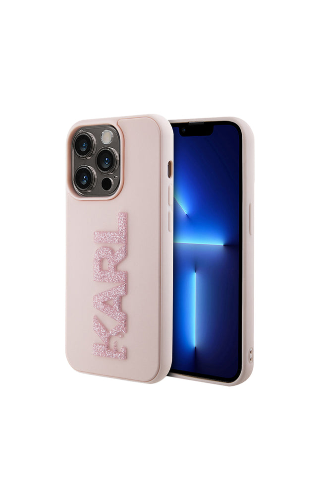 Coque de protection Karl Lagerfeld - Iphone 15 Pro - Rose