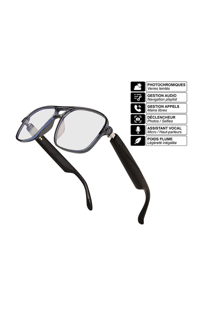 Lunettes connectées - Sharp - Noir