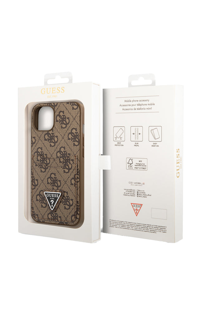 Coque de protection Guess - IPhone 14 - Marron