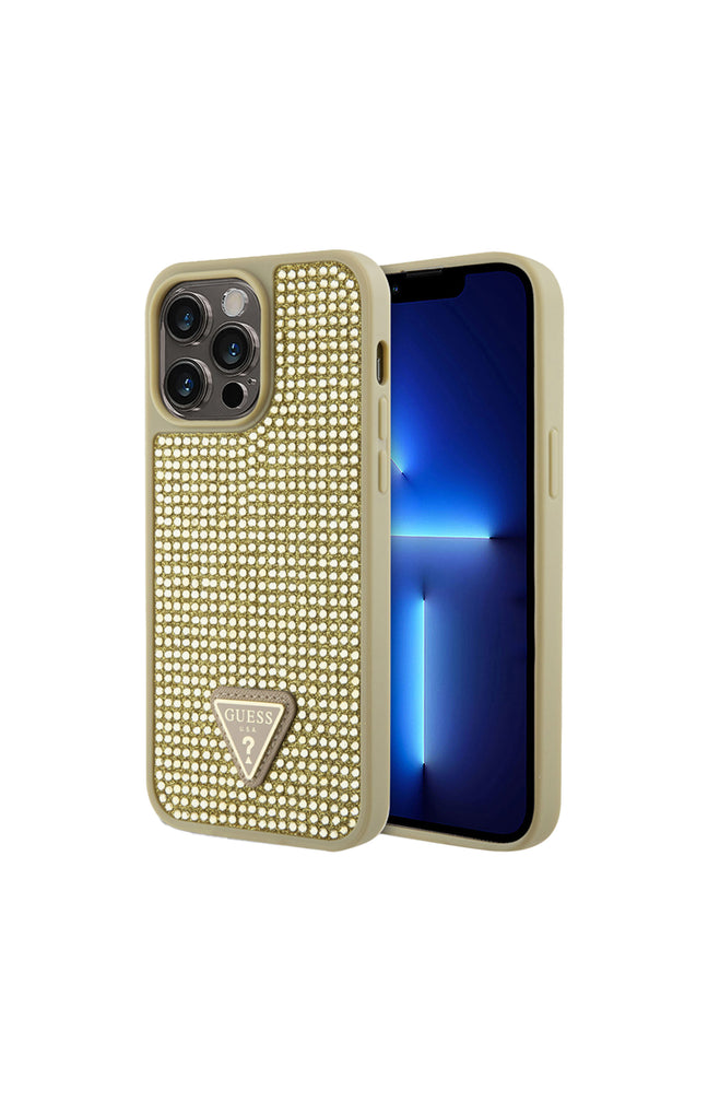 Coque de protection Guess - Iphone 15 Pro Max - Doré