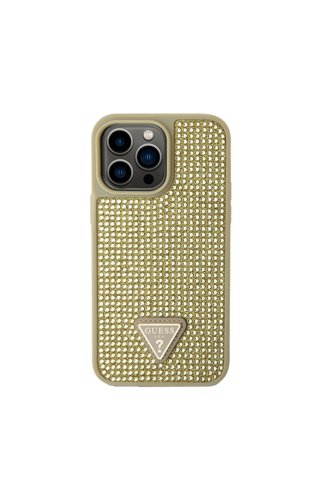 Coque de protection Guess - Iphone 15 Pro Max - Doré