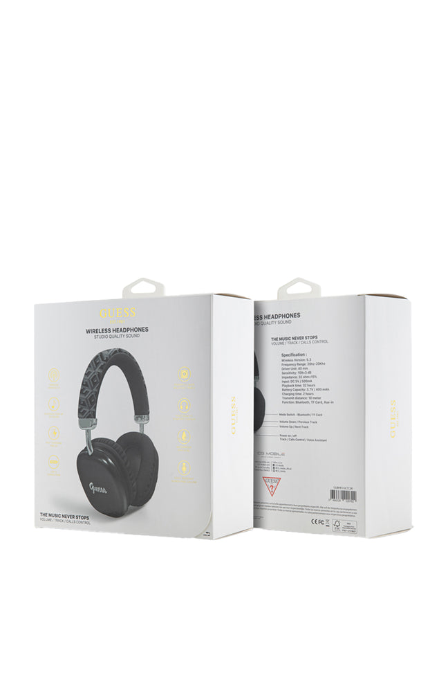 Casque bluetooth Guess - Gcube - Noir