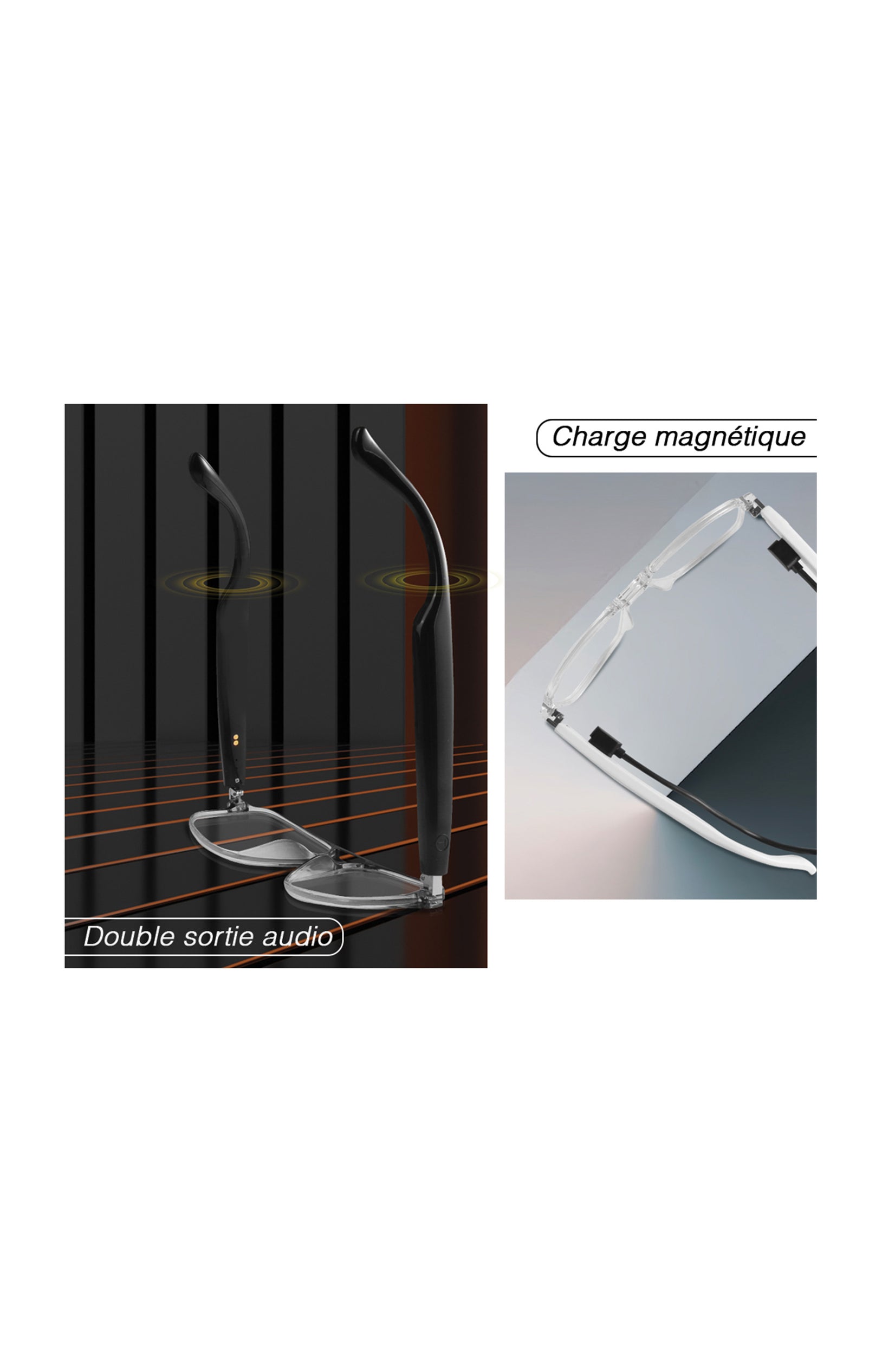 Lunettes connectées - Sharp - Blanc