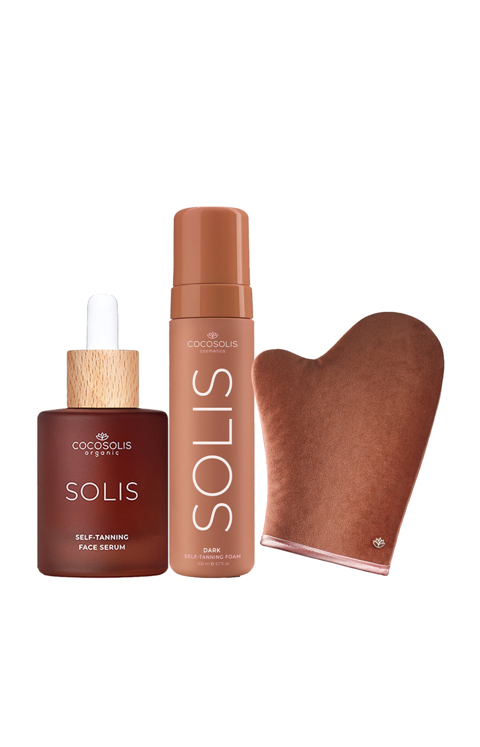 Trio autobronzant - Visage & Corps - Dark - 3 produits