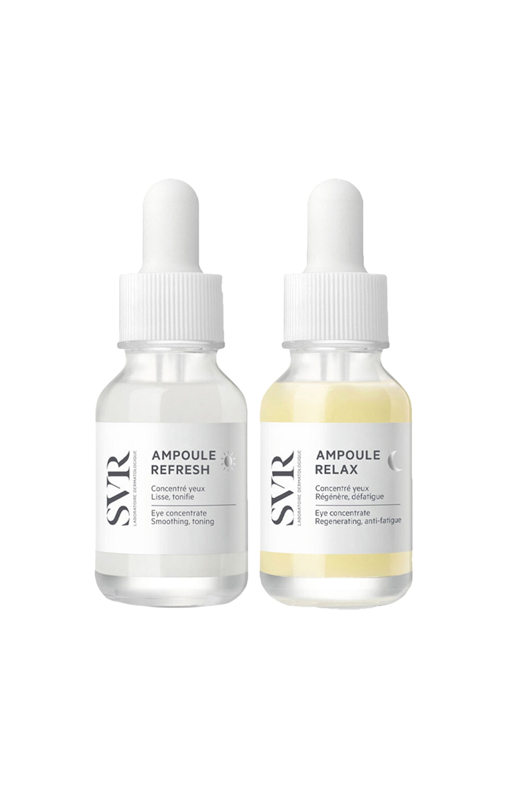Concentré yeux lissant & régénérant - Refresh & Relax - 2 x 15 ml