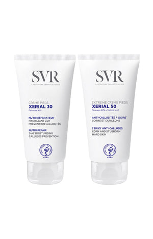 Crème pieds nourrissante & riche - Xerial - 2 x 50 ml