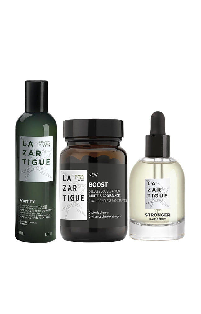 Routine anti-chute & force - Boost, ricin & Stronger - 3 produits