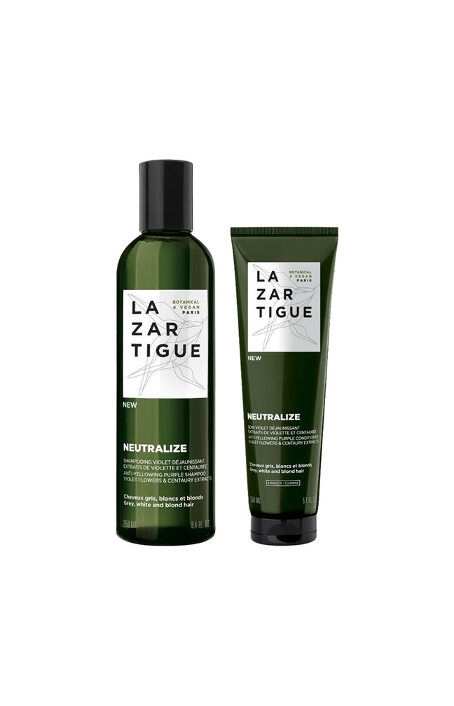 Shampoing & soin neutralisant - Cheveux gris, blancs & blonds - 2 x 250 ml