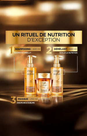 Routine rituel d'exception - Shampoing, après-shampoing & masque - 3 produits