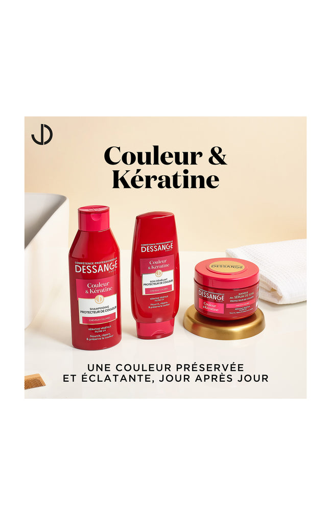 Routine Couleur et Kératine - 3 produits