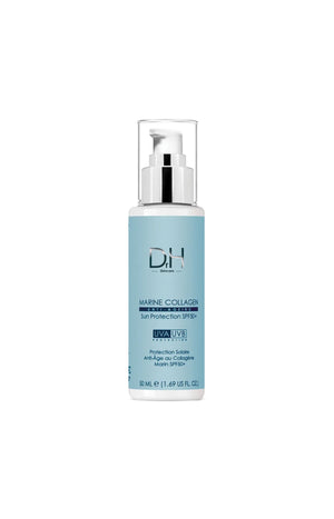 Crème solaire SPF 50 - Collagène marin - Visage - 50 ml