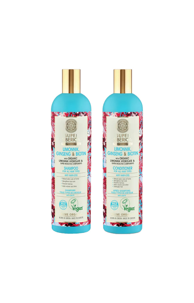 Shampoing & après-shampoing anti-chute - Schisandra & ginseng - 2 x 400 ml