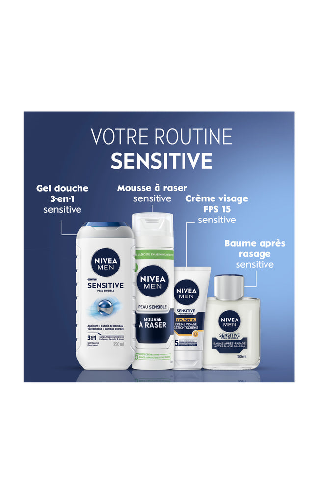 Trousse routine apaisante - Homme - 4 produits