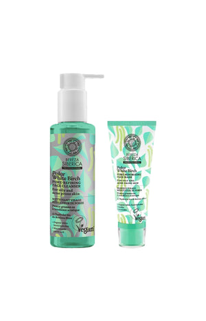 Nettoyant & masque réducteurs de pores - Peaux grasses à tendance acnéique