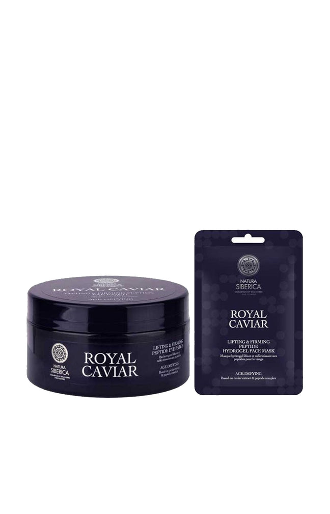 Masque en tissu & patchs yeux raffermissants - Caviar, peptides & acide hyaluronique