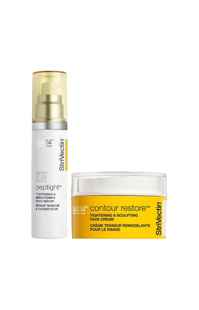 Crème remodelante & sérum raffermissant - Vitamine C - Visage - 2 x 50 ml