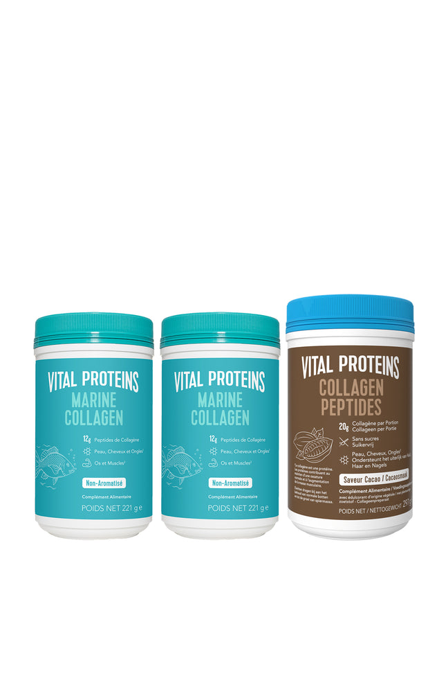 Collagène marin - Forme & beauté + Peptides de Collagène cacao offert