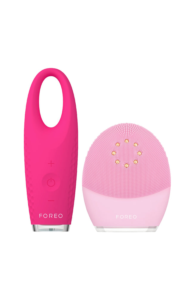 Duo - Appareil illuminateur de yeux & nettoyant chauffant - Visage