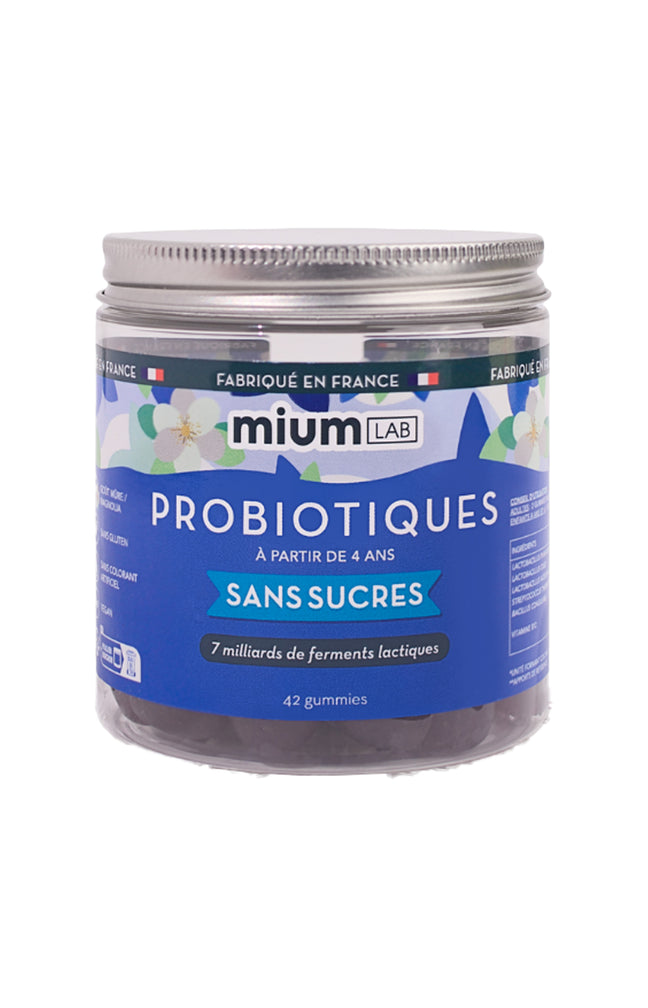 Gummies inconforts digestifs - Probiotiques - Sans sucres - Mûre - 21 jours