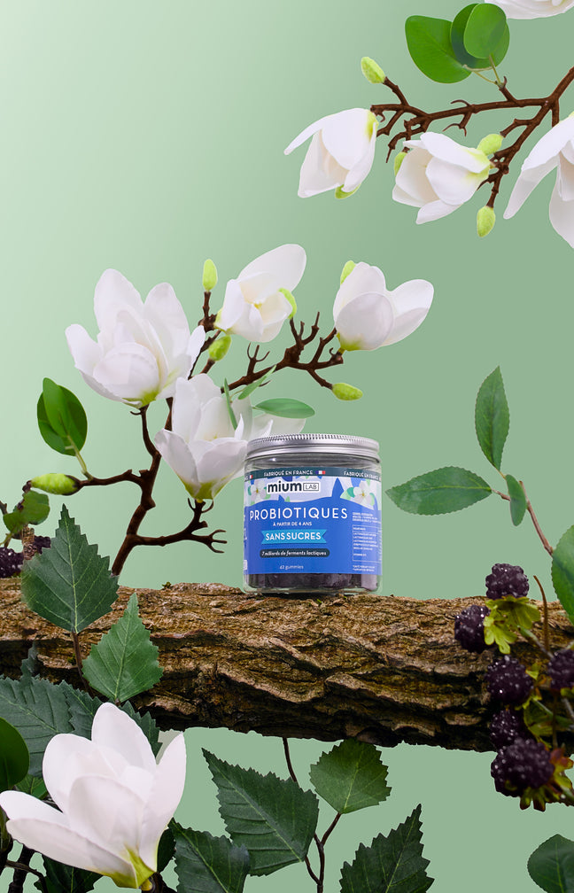 Cure gummies inconforts digestifs - Probiotiques - Sans sucres - Mûre - 2 mois