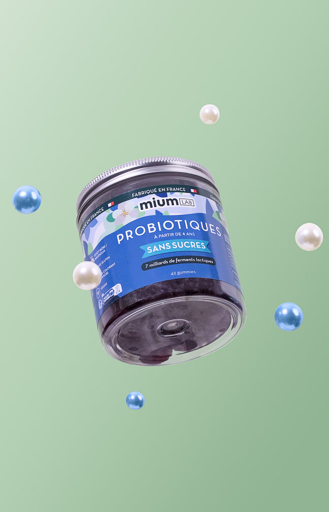 Cure gummies inconforts digestifs - Probiotiques - Sans sucres - Mûre - 2 mois
