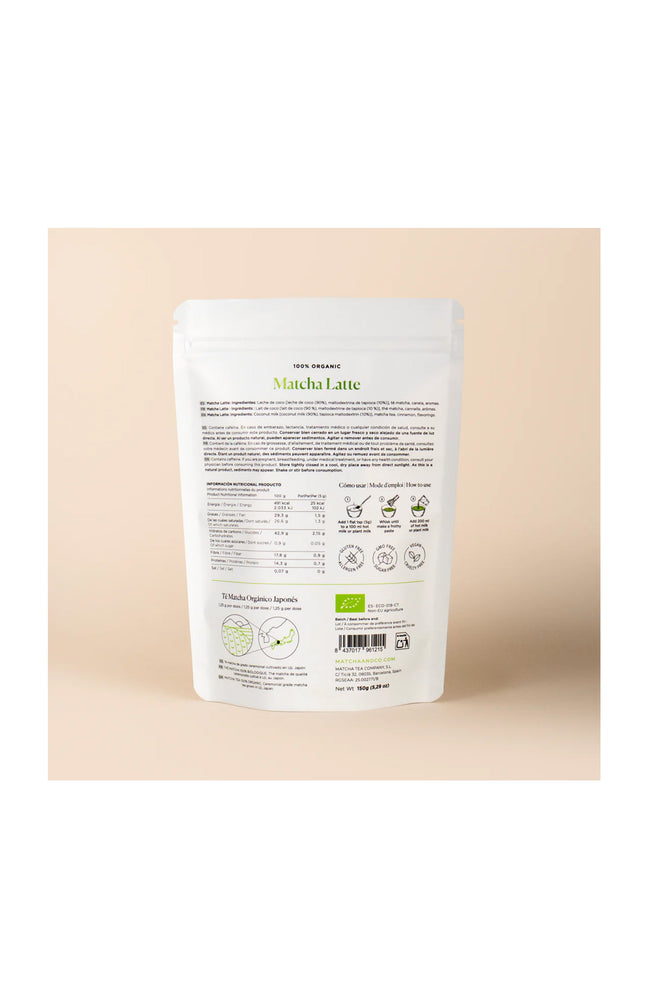Thé matcha bio - Latte - 150 g