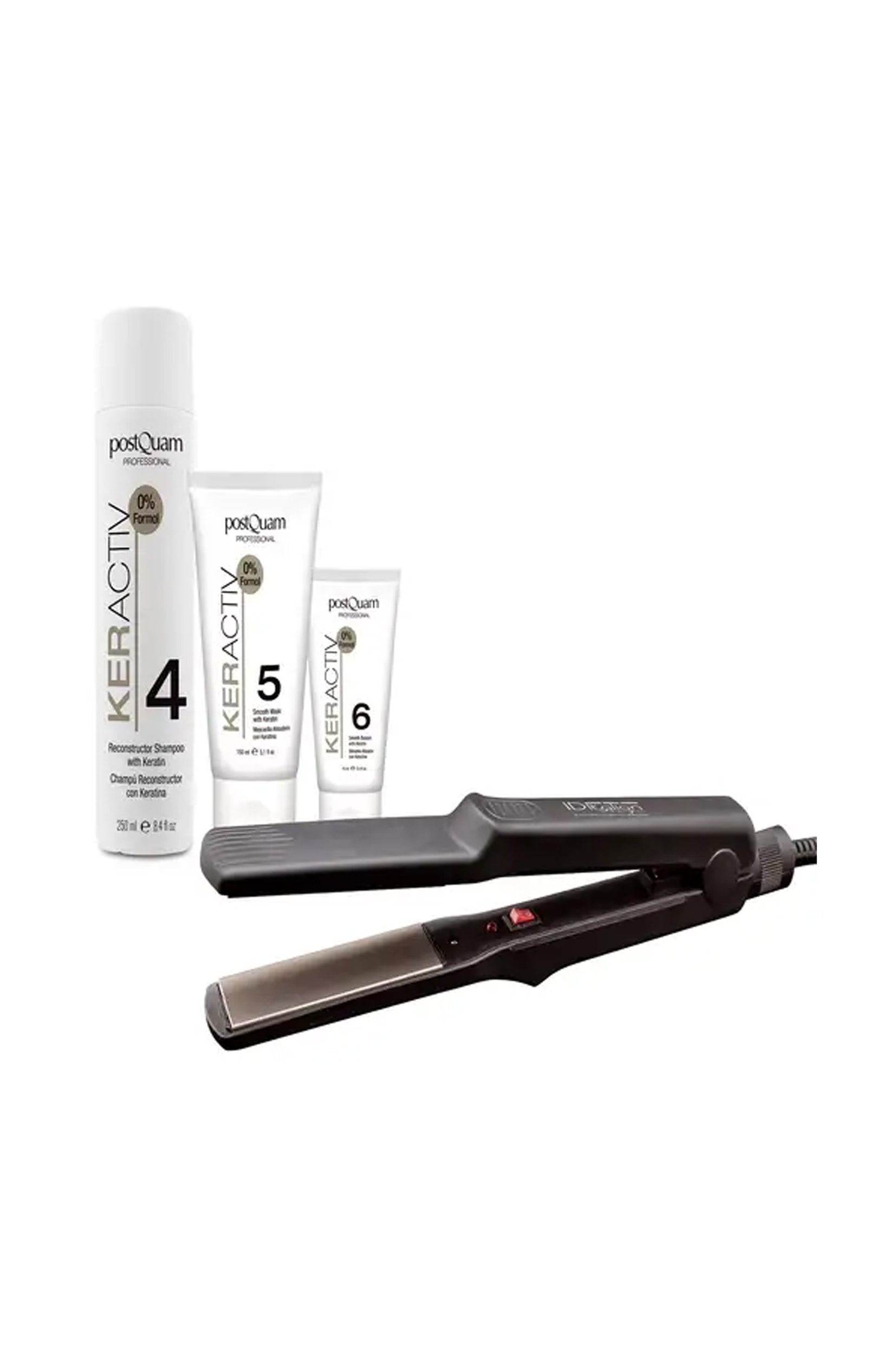 Kit entretien du cheveux - Kératine - 4 produits