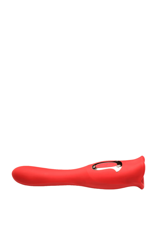 Stimulateur clitoridien - Kiss and Tell Pro - 10 modes - Rouge