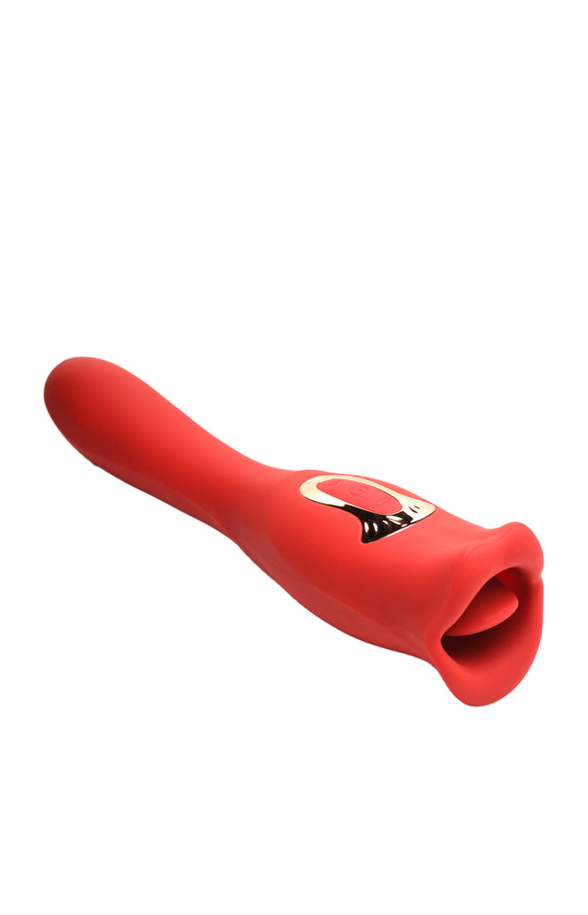 Stimulateur clitoridien - Kiss and Tell Pro - 10 modes - Rouge