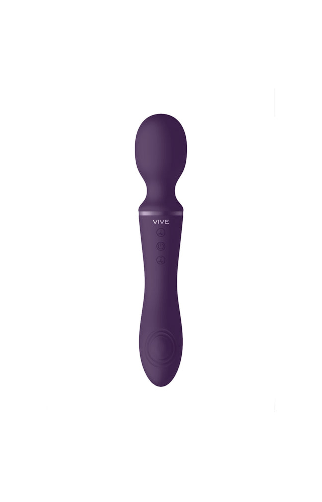Vibromasseur double embouts - Enora - 10 modes - Violet