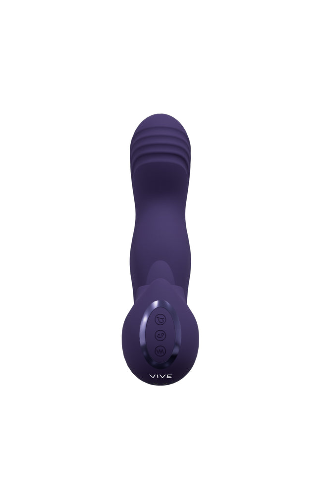 Vibromasseur & stimulateur  - Yumi - 10 modes - Violet