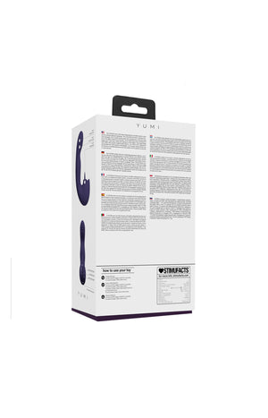 Vibromasseur & stimulateur  - Yumi - 10 modes - Violet
