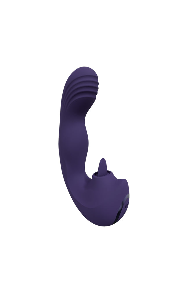 Vibromasseur & stimulateur  - Yumi - 10 modes - Violet
