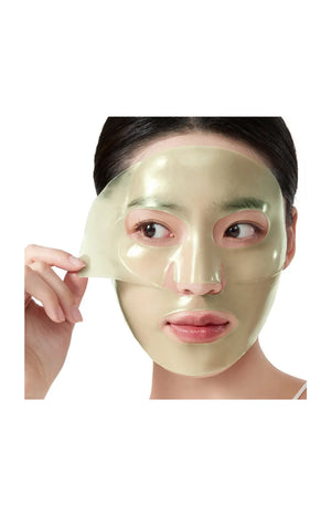 Masques tissu apaisants - Heartleaf 70% - Collagène - Peaux sensibles - 4 unités