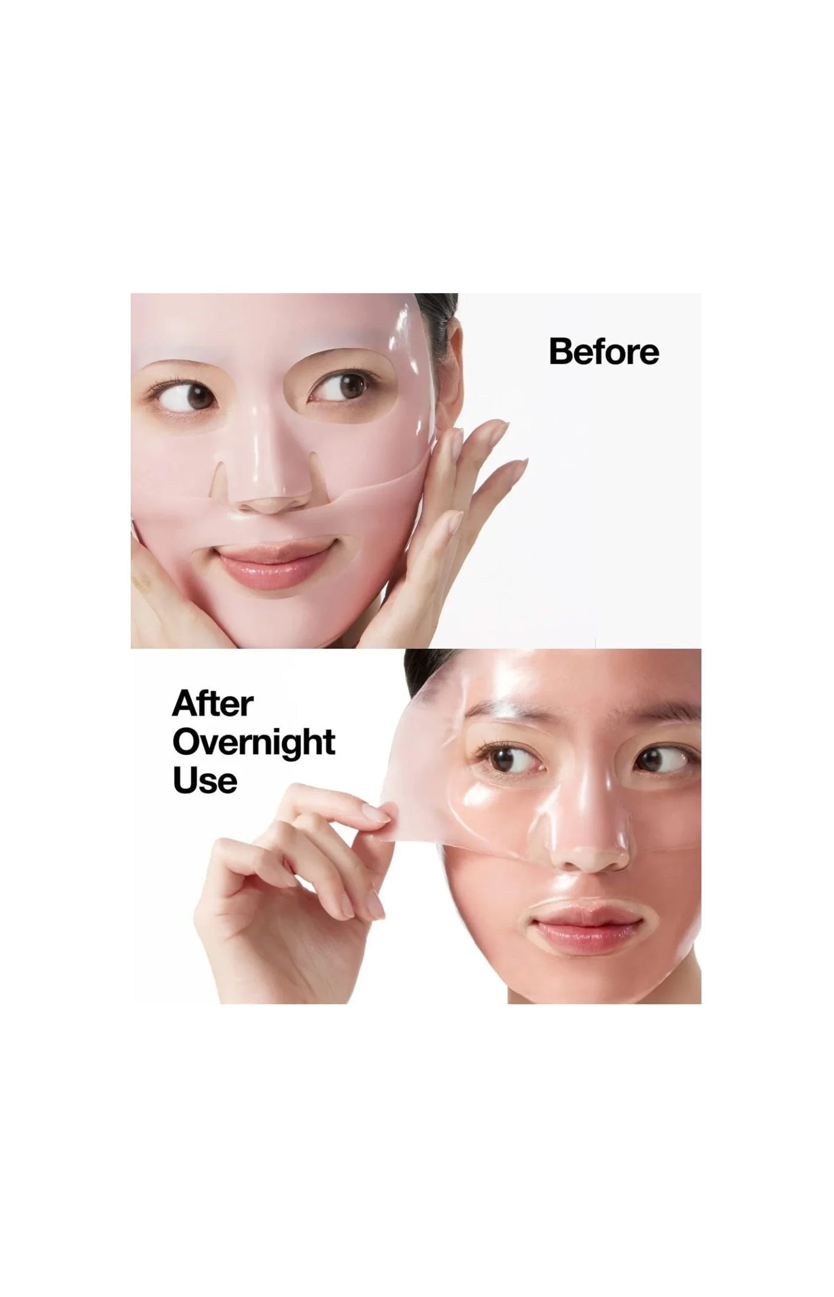 Masques tissu illuminateurs - Niacinamide & pêche - Visage - 4 unités