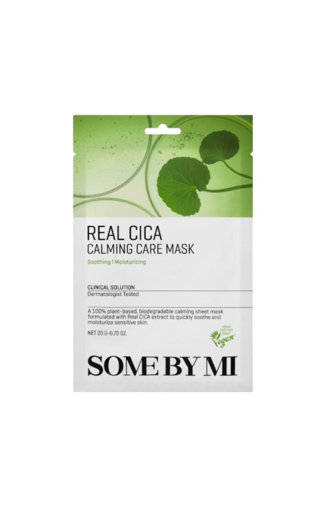 Some By Mi - Masque en tissu purifiant - Matcha & niacinamide - Visage - 1 unité