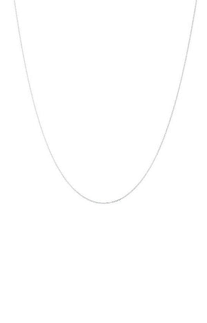 Chaîne - Or blanc - 43 cm