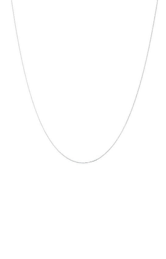 Chaîne - Or blanc - 43 cm