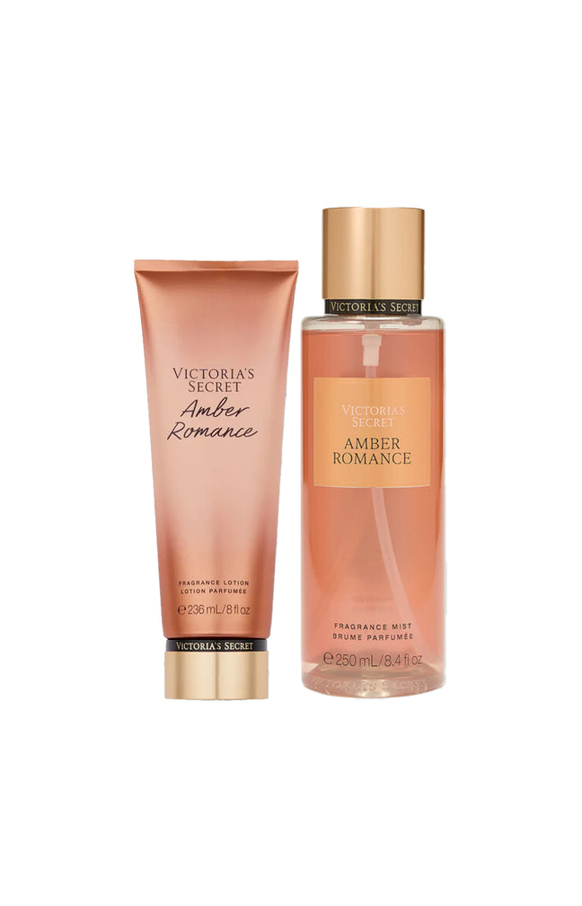 Brume parfumée & lait hydratant - Amber Romance - Oriental gourmand