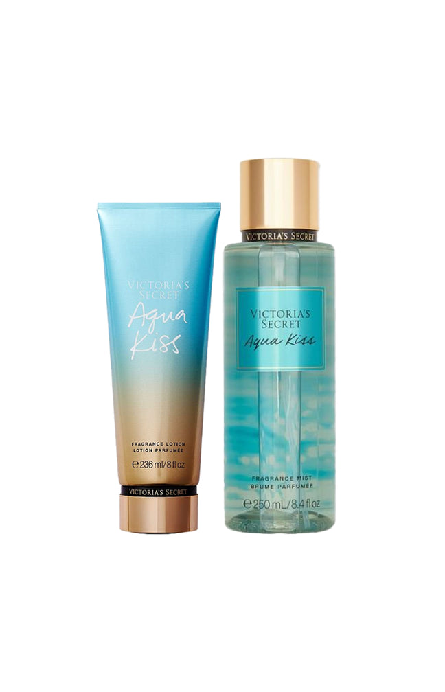 Brume parfumée & lait hydratant - Aqua Kiss - Floral frais