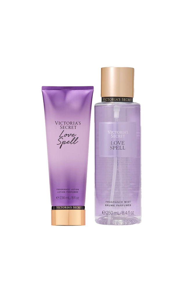 Brume parfumée & lait hydratant - Love Spell - Floral